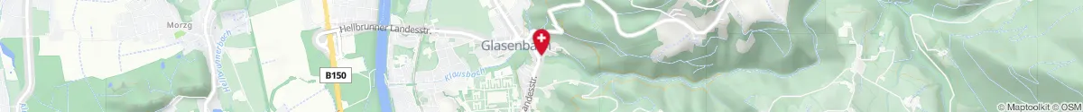 Kartendarstellung des Standorts für Nautilus Apotheke in 5061 Elsbethen-Glasenbach